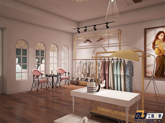 西安西大街服裝店裝修設(shè)計(jì)圖